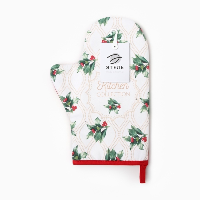 Новый год.Варежка-прихватка Этель Сhristmas melody 20х28см,саржа, 100% хл, ватин 250г/м2 Новый год.Варежка-прихватка Этель Сhristmas melody 20х28см,саржа, 100% хл, ватин 250г/м2