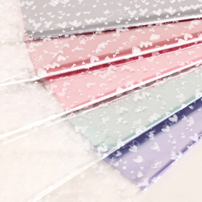 Пакет Пакет "Подарочный", с жестким дном, МИКС, 14 х 14 х 45 см