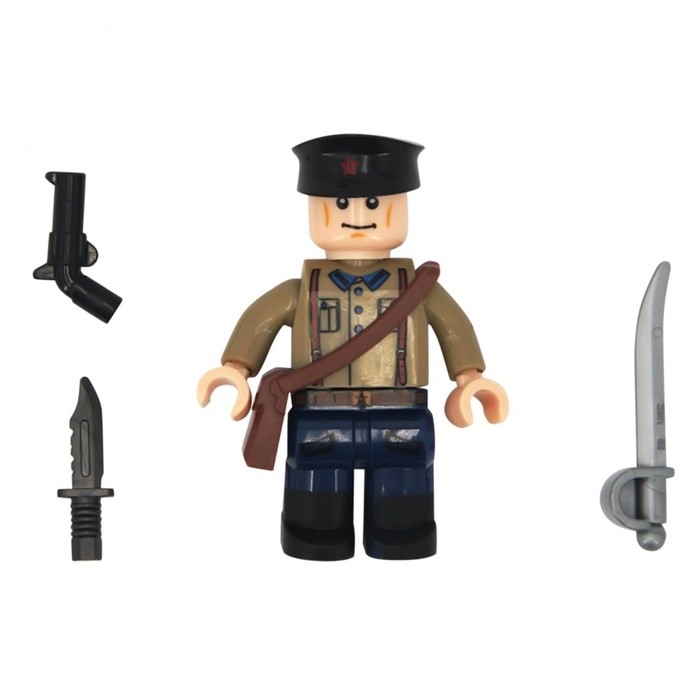 Конструктор &laquo;Солдатик&raquo;, солдаты Красной Армии, МИКС