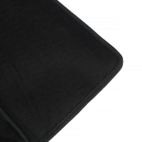 Органайзер саквояж в багажник автомобиля, 32&times;32&times;30 см, экокожа, черный с белой обшивкой