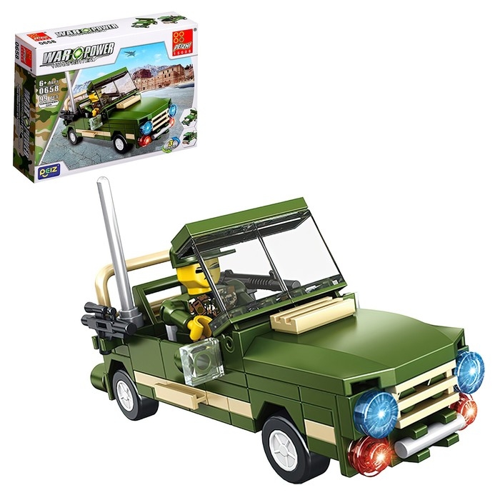 Конструктор 8 в 1 Военные &laquo;Боевая часть&raquo;, 8 видов МИКС