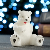 Фигурное мыло "Мишка с лапой на пузике" 75гр Фигурное мыло "Мишка с лапой на пузике" 75гр