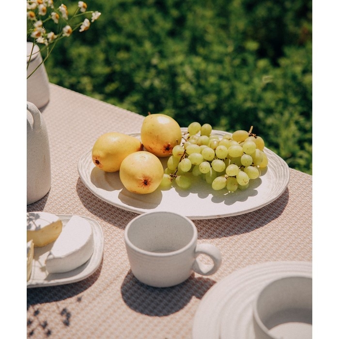 Блюдо для подачи SL Home &laquo;Арена Бланка&raquo;, 34&times;24 см, цвет белый