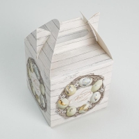 Коробка кондитерская складная, упаковка «С Пасхой», 14 х 14 х 14 см Коробка кондитерская складная, упаковка «С Пасхой», 14 х 14 х 14 см