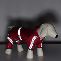 Комбинезон для собак, демисезонный, размер M (ДС 25-27, Ог 35-37, ОШ 27-29 см), красный Комбинезон для собак, демисезонный, размер M (ДС 25-27, Ог 35-37, ОШ 27-29 см), красный