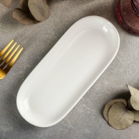 Блюдо фарфоровое Wilmax, 17,5×7,5 см, цвет белый Блюдо фарфоровое Wilmax, 17,5×7,5 см, цвет белый