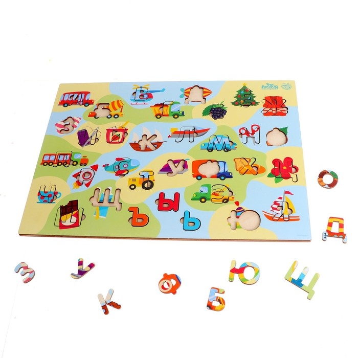 Головоломка. Алфавит-невидимка &laquo;&lrm;Машинки&raquo;