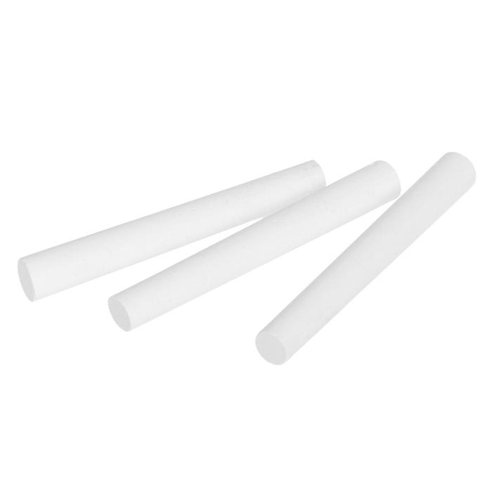 Мел школьный, белый, набор 100 штук, круглый, беспыльный, в картонной коробке