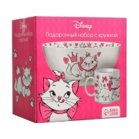 Набор детской посуды, 2 предмета: салатник, кружка "Кошечка Мари", Коты Аристократы Набор детской посуды, 2 предмета: салатник, кружка "Кошечка Мари", Коты Аристократы