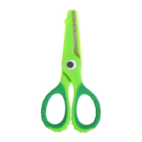 Ножницы 13,5см прорезиненные ручки, закругленные концы лезвий, Крокодил зеленый CALLIGRATA 1058294 Ножницы 13,5см прорезиненные ручки, закругленные концы лезвий, Крокодил зеленый CALLIGRATA 1058294