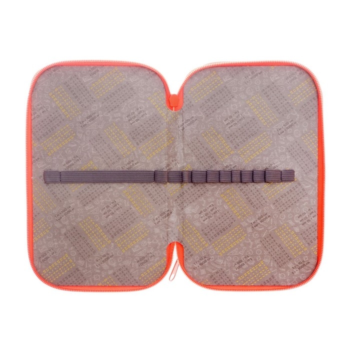 Пенал 2 секции, 125 х 205 х 40 мм, Calligrata 30П26/2 Пенал 2 секции, 125 х 205 х 40 мм, Calligrata 30П26/2 "Зверята", ламинированный картон