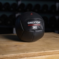 Медицинбол ONLYTOP, 3 кг, d=20 см Медицинбол ONLYTOP, 3 кг, d=20 см