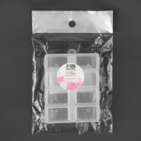 Органайзер для рукоделия, с подвесом, 8 отделений, 8 × 6 × 2 см, цвет прозрачный Органайзер для рукоделия, с подвесом, 8 отделений, 8 × 6 × 2 см, цвет прозрачный