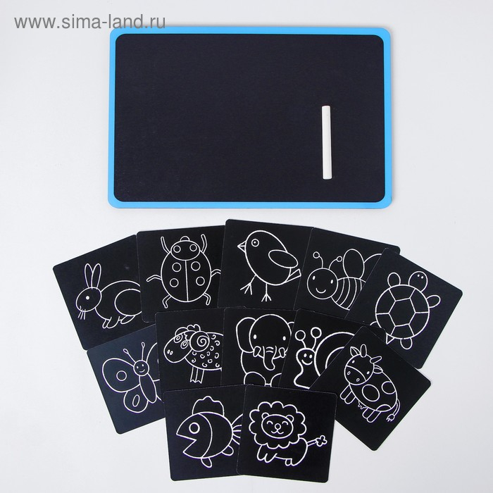 Меловая доска &laquo;Уроки рисования&raquo;