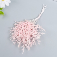 Искусственное растение для творчества "Можжевельник" 1 букет=10 веточек розовый 15 см Искусственное растение для творчества "Можжевельник" 1 букет=10 веточек розовый 15 см