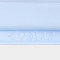 Форма для выпечки Доляна &laquo;Квадрат&raquo;, силикон, 27&times;27&times;4 см (с бортиками), внутренний размер 23&times;23 см, цвет МИКС