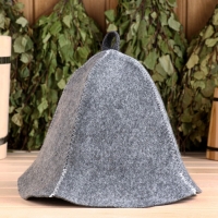 Шапка для бани серая Шапка для бани серая