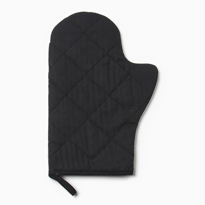 Варежка-прихватка Доляна "Сладкой жизни" 20х28 см, 35% хл, 65% пэ, ватин 250 г/м2