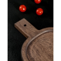 Доска разделочная для подачи Wild Kitchen, 32&times;19&times;2.5 см, граб темный