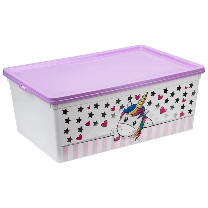 Ящик для игрушек &laquo;Единорог&raquo;, 10 л