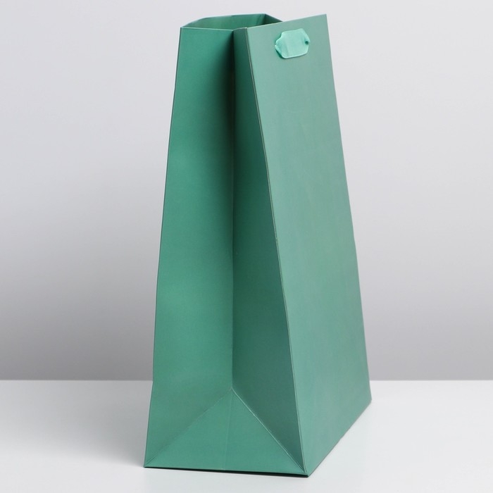 Упаковка, пакет подарочный ламинированный, &laquo;Тиффани&raquo;, M 26 х 30 х 9 см