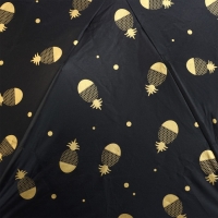 Зонт женский механический, 6 спиц, цвет чёрный.