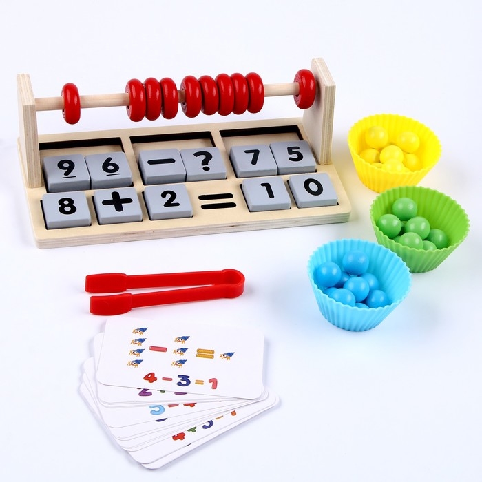 Развивающая игра &laquo;Учимся считать&raquo;, 13 &times; 22,5 &times; 8 см