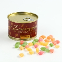 Подарочный набор новогодний &laquo;Роскошь наполнит новый год&raquo;: чай, монпансье