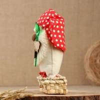 Оберег - шкатулка «Домовой с ложкой», 25 см, микс Оберег - шкатулка «Домовой с ложкой», 25 см, микс