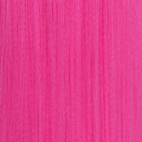 SIM-BRAIDS Канекалон однотонный, гофрированный, 65 см, 90 гр, цвет розовый(#1855)