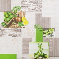 Обои моющиеся на бумажной основе "Мохито" С3В-765Ф-05, 0,53х10,05м Обои моющиеся на бумажной основе "Мохито" С3В-765Ф-05, 0,53х10,05м