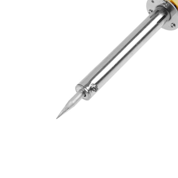 Паяльник ТУНДРА, долговечное жало, регулировка 200-450°, 40 Вт, 220 В Паяльник ТУНДРА, долговечное жало, регулировка 200-450°, 40 Вт, 220 В