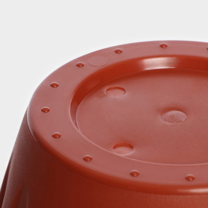 Горшок с поддоном «Фелиция», 3,6 л, цвет терракотовый Горшок с поддоном «Фелиция», 3,6 л, цвет терракотовый