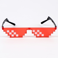 Карнавальные очки «Пиксели», цвета МИКС Карнавальные очки «Пиксели», цвета МИКС