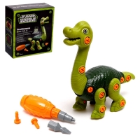 Конструктор винтовой &laquo;Бронтозавр&raquo;, с отвёрткой, 31 элемент