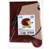 Шар фольгированный 15" &laquo;Ёж&raquo;, на подставке, под воздух