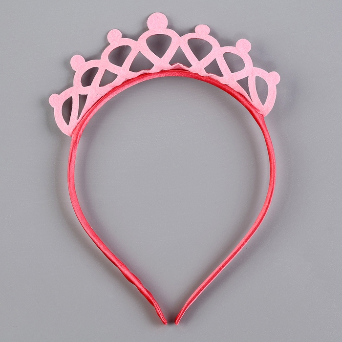 Карнавальный набор &laquo;Стильная принцесса&raquo;: ободок, платье розовое, рост 104 см