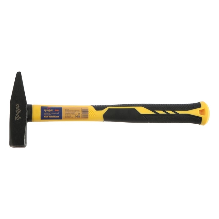 Молоток слесарный ТУНДРА ПРОФИ, квадратный боек, фиберглассовая 3К рукоятка, 400 г Молоток слесарный ТУНДРА ПРОФИ, квадратный боек, фиберглассовая 3К рукоятка, 400 г