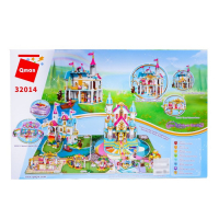 Конструктор Принцессы &laquo;Замок у водоема&raquo;, 3 минифигуры и 605 деталей