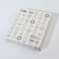 Зеркало настольное &laquo;Круг&raquo;, двустороннее, с увеличением, d зеркальной поверхности 9,5 см, цвет белый