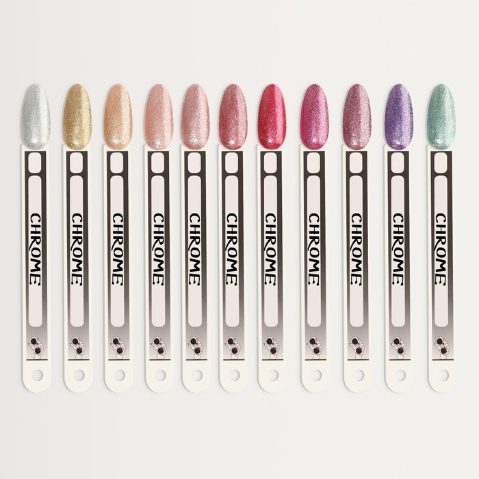 Гель лак для ногтей, «CHROME», шиммерный, 3-х фазный, 8мл, LED/UV, цвет сиреневый (003) Гель лак для ногтей, «CHROME», шиммерный, 3-х фазный, 8мл, LED/UV, цвет сиреневый (003)