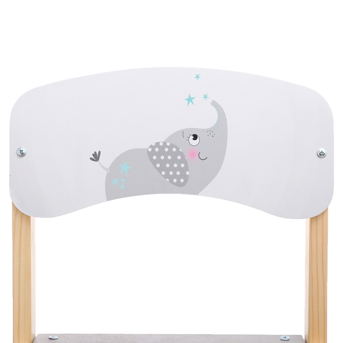 Стул деревянный регулируемый &laquo;Слоник&raquo;, (1-3)