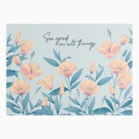 Салфетка на стол Доляна "See good" ПВХ 40*29см Салфетка на стол Доляна "See good" ПВХ 40*29см