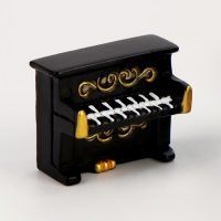 Миниатюра кукольная «Пианино», набор 2 шт., размер 1 шт. — 2 × 1 × 2 см Миниатюра кукольная «Пианино», набор 2 шт., размер 1 шт. — 2 × 1 × 2 см