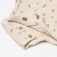 Боди с рукавом Крошка Я Wildflowers, рост 86-92 см, цвет бежевый Боди с рукавом Крошка Я Wildflowers, рост 86-92 см, цвет бежевый