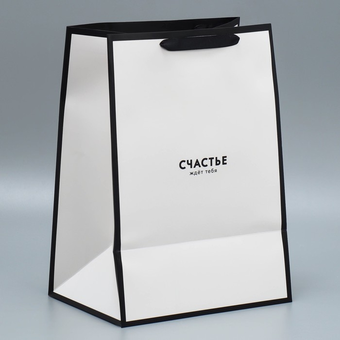 Пакет ламинированный &laquo;Счастье&raquo;, 25 х 35 х 18 см