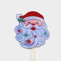 Топпер светящийся "Дедушка мороз" 21х73 см Топпер светящийся "Дедушка мороз" 21х73 см