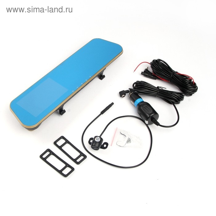 Видеорегистратор TORSO, 2 камеры, HD 1080P, TFT 4.3, обзор 120&deg;