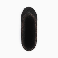 Валенки детские с резиновой подошвой, цвет чёрный, размер 26