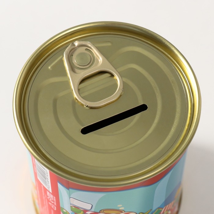 Копилка-банка металл Копилка-банка металл "На сладости, для радости"